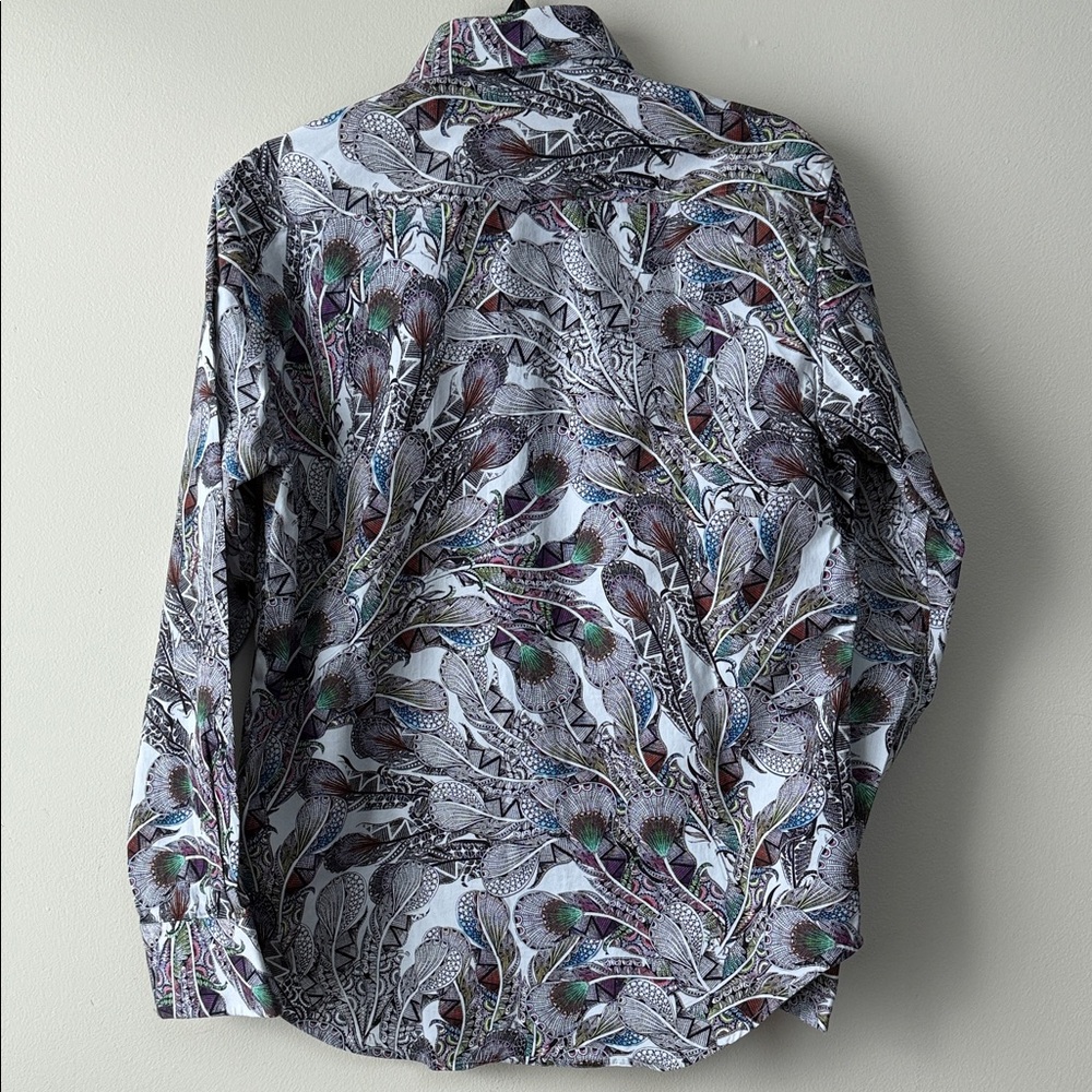 Robert Graham Multicolor Botanical Men's Shirt - Picture 4 of 5